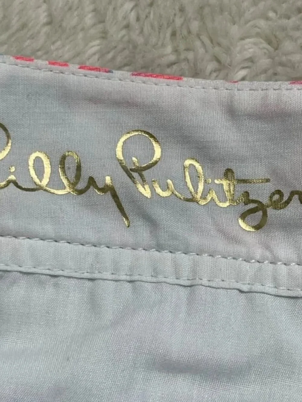 Lilly Pulitzer Callahan Shorts Size 10 Minty Fresh Fansea Coral 5